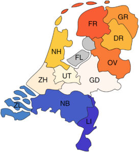 Identifying genetic substructures within the Dutch population